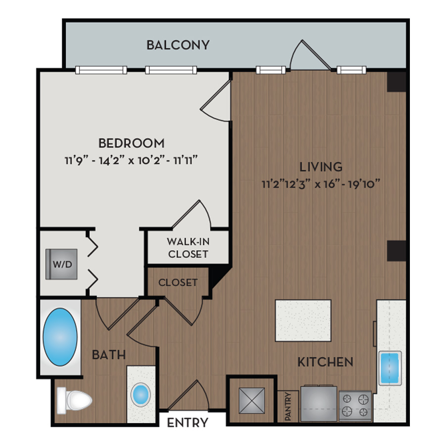 A2 floor plan