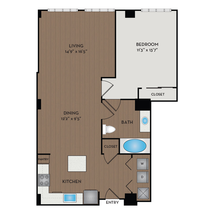 A9 floor plan