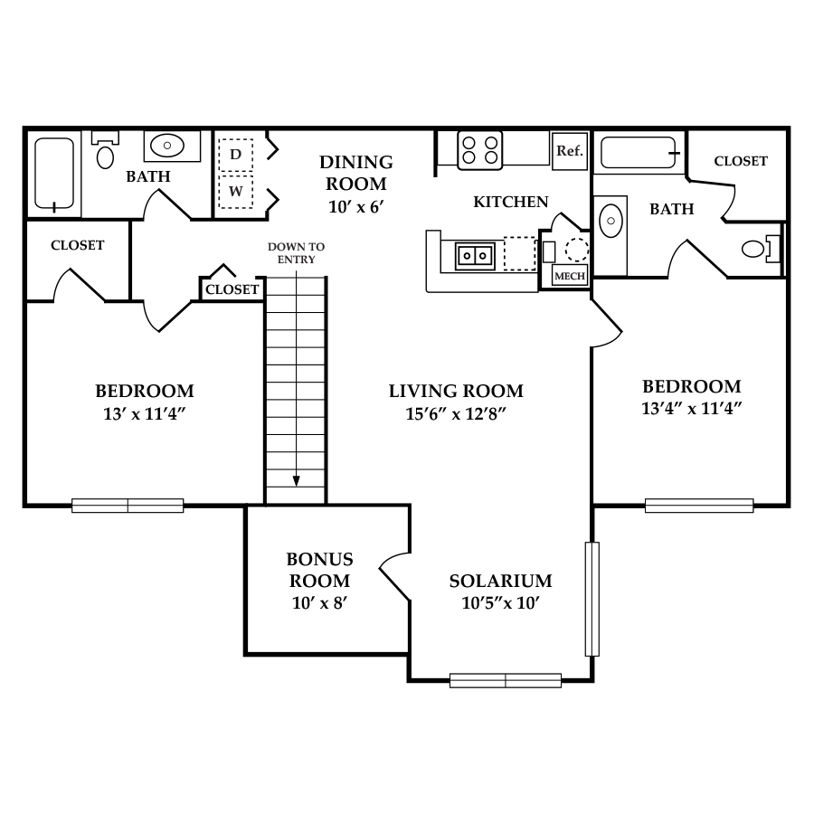 B2 floor plan