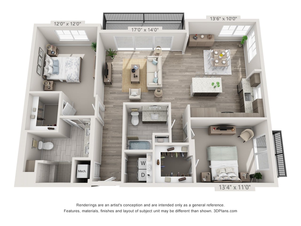 Symphony D floor plan
