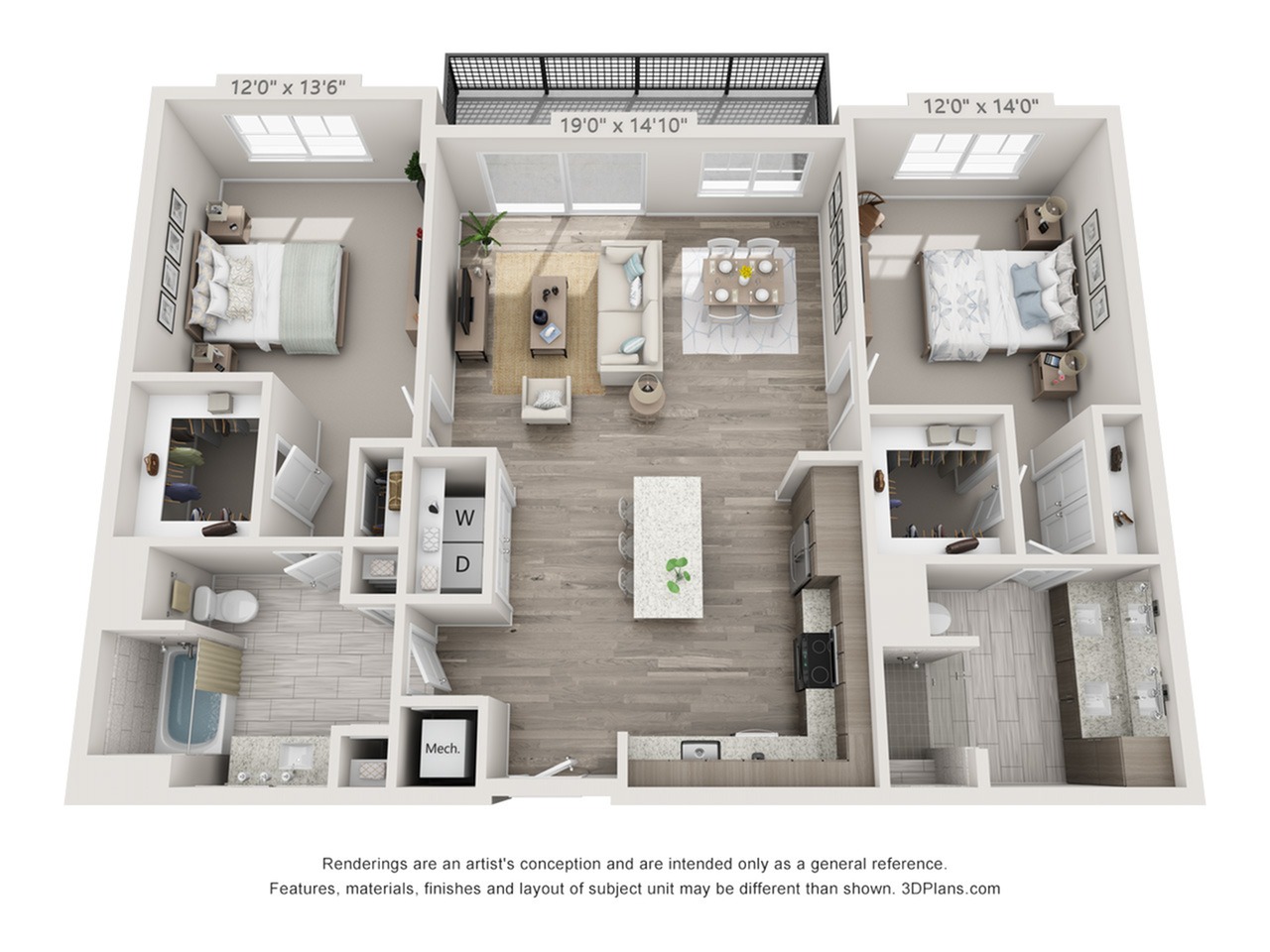 Interlude E floor plan