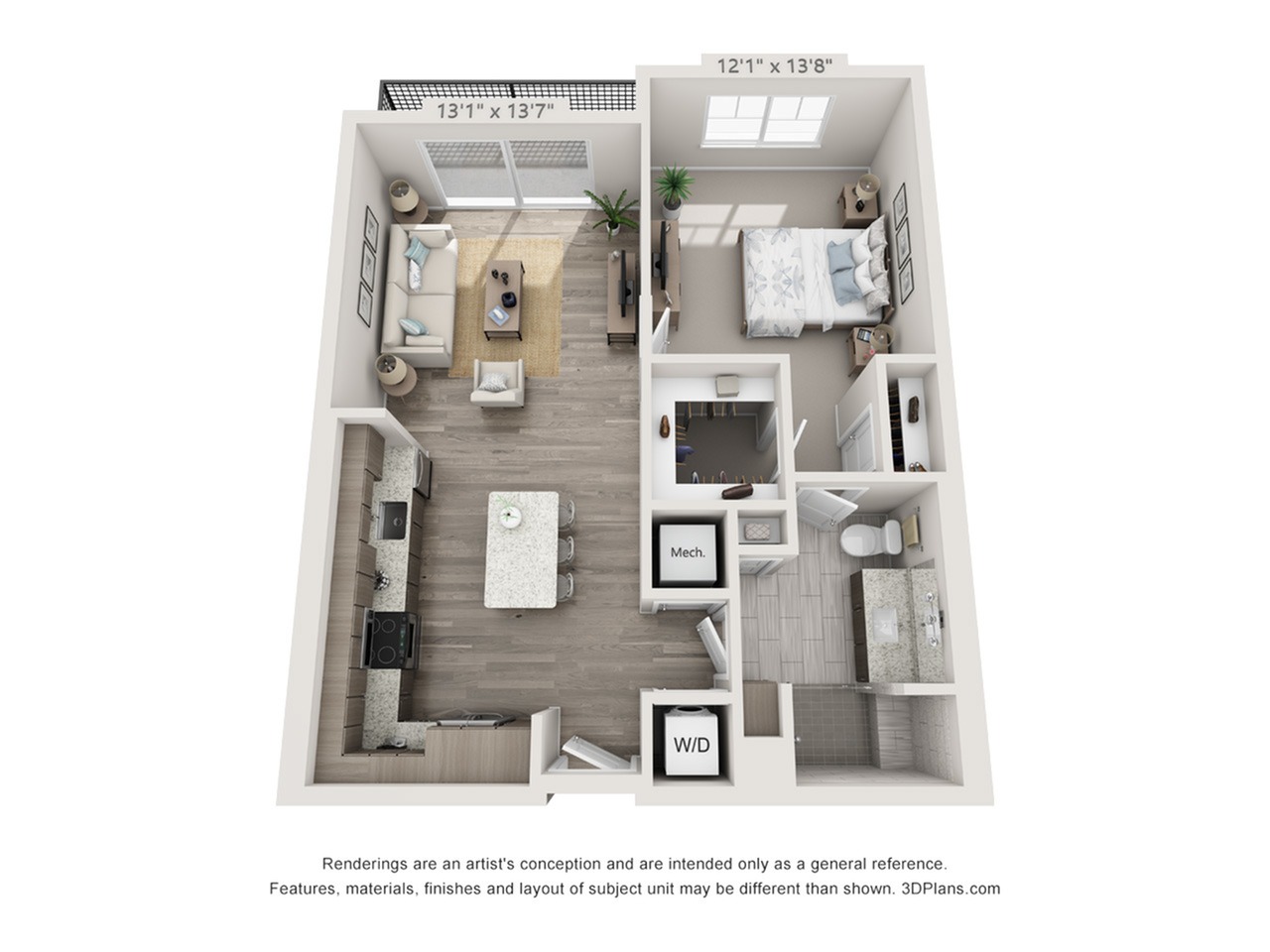 Sonata AT floor plan