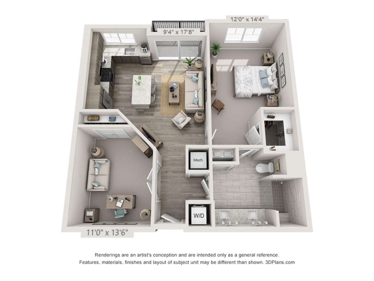 Harmony B1 floor plan