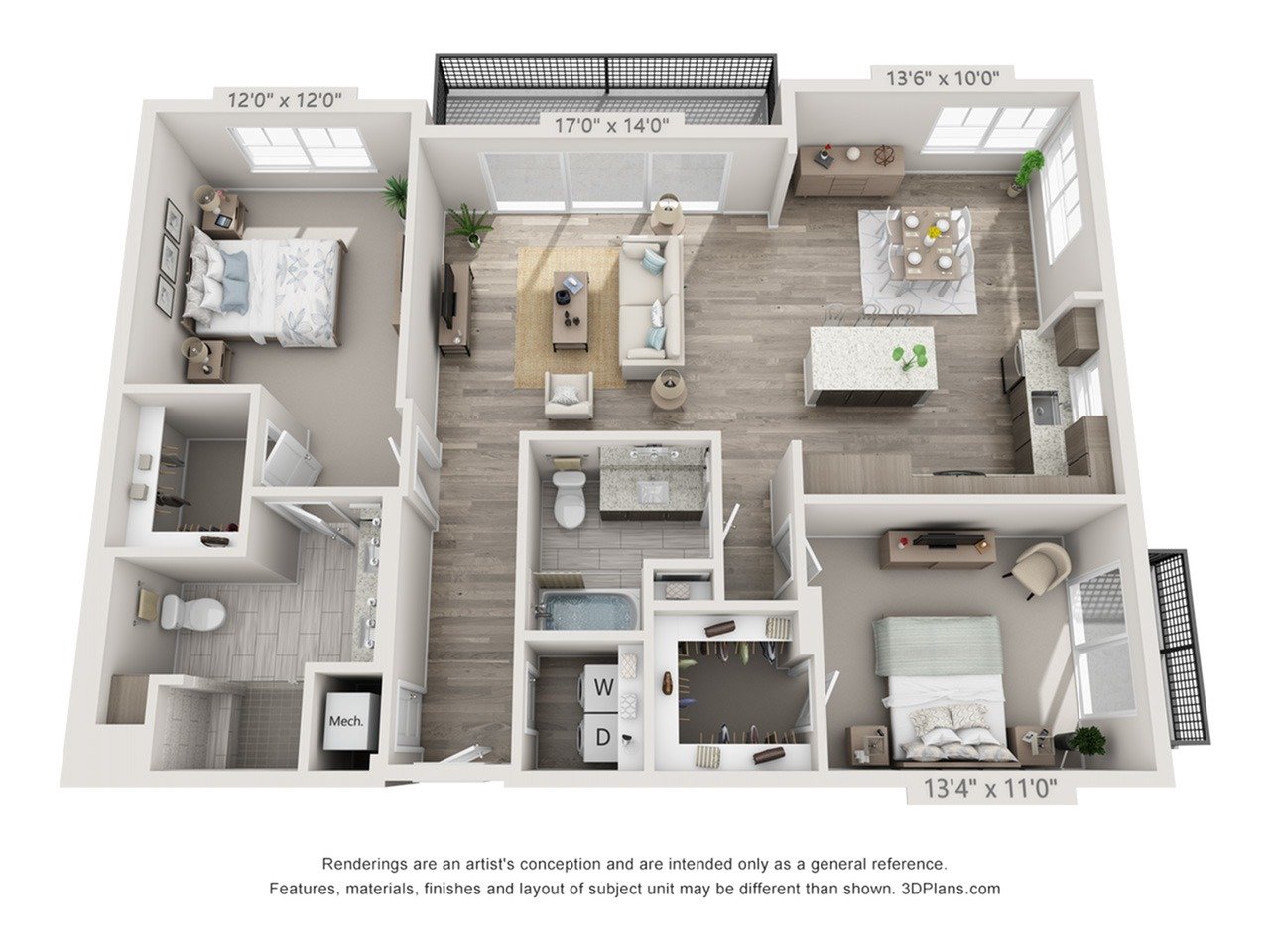 Symphony D floor plan