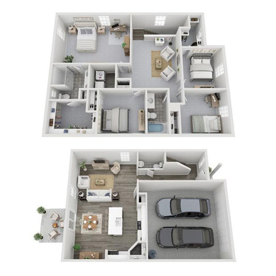 The Sutton floor plan