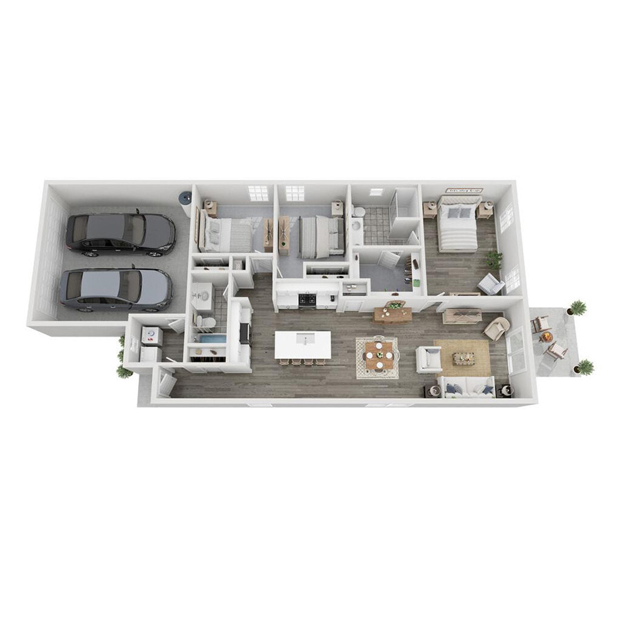 The Beckham floor plan
