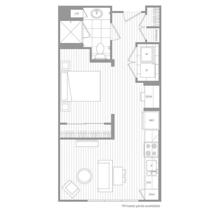 S floor plan