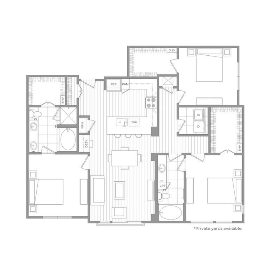 C floor plan