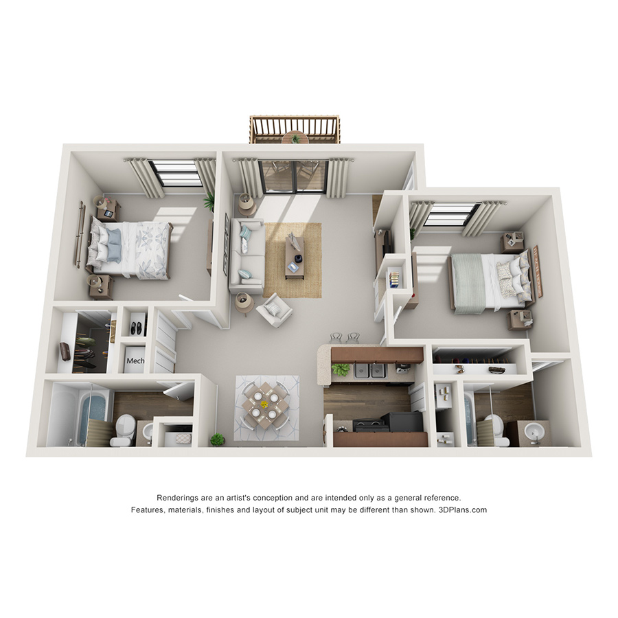 B2 floor plan