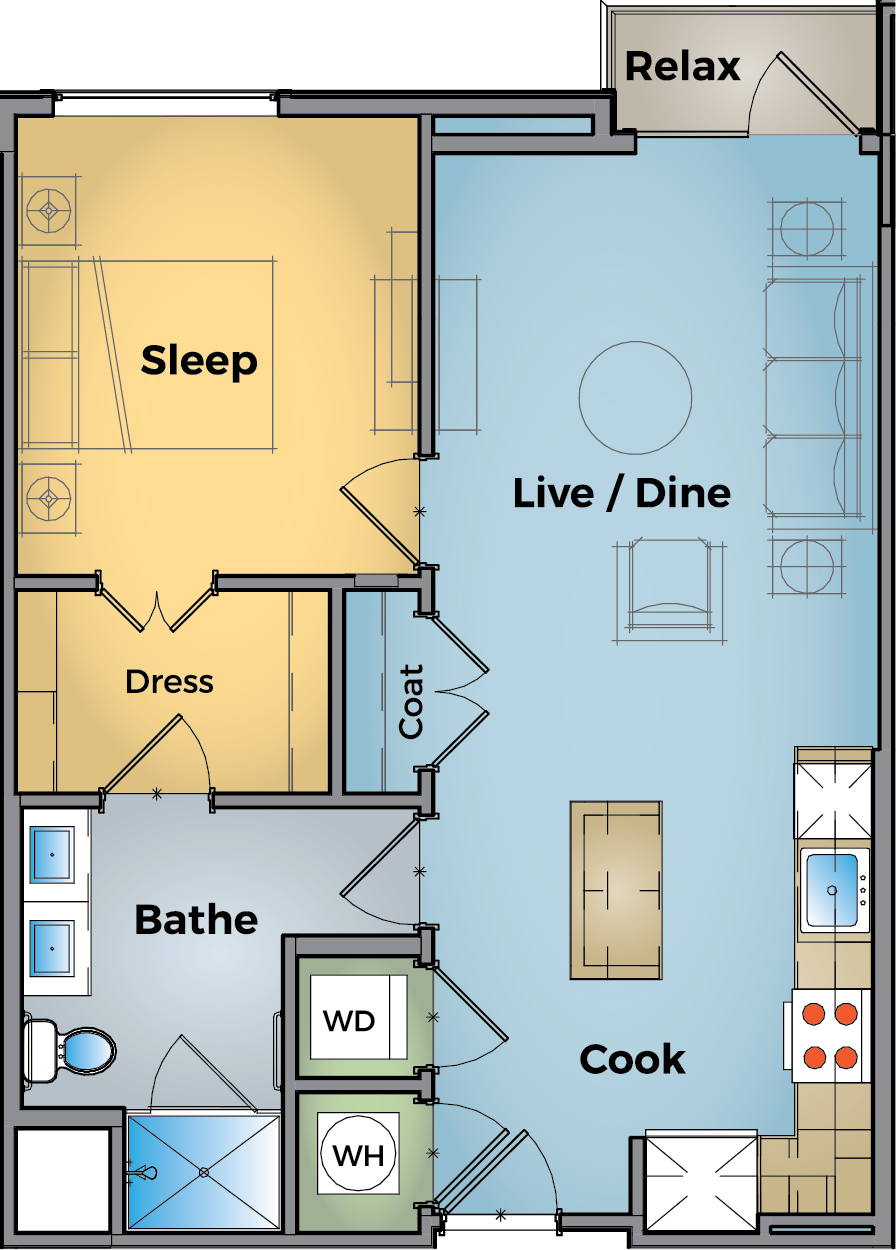 A8 floor plan