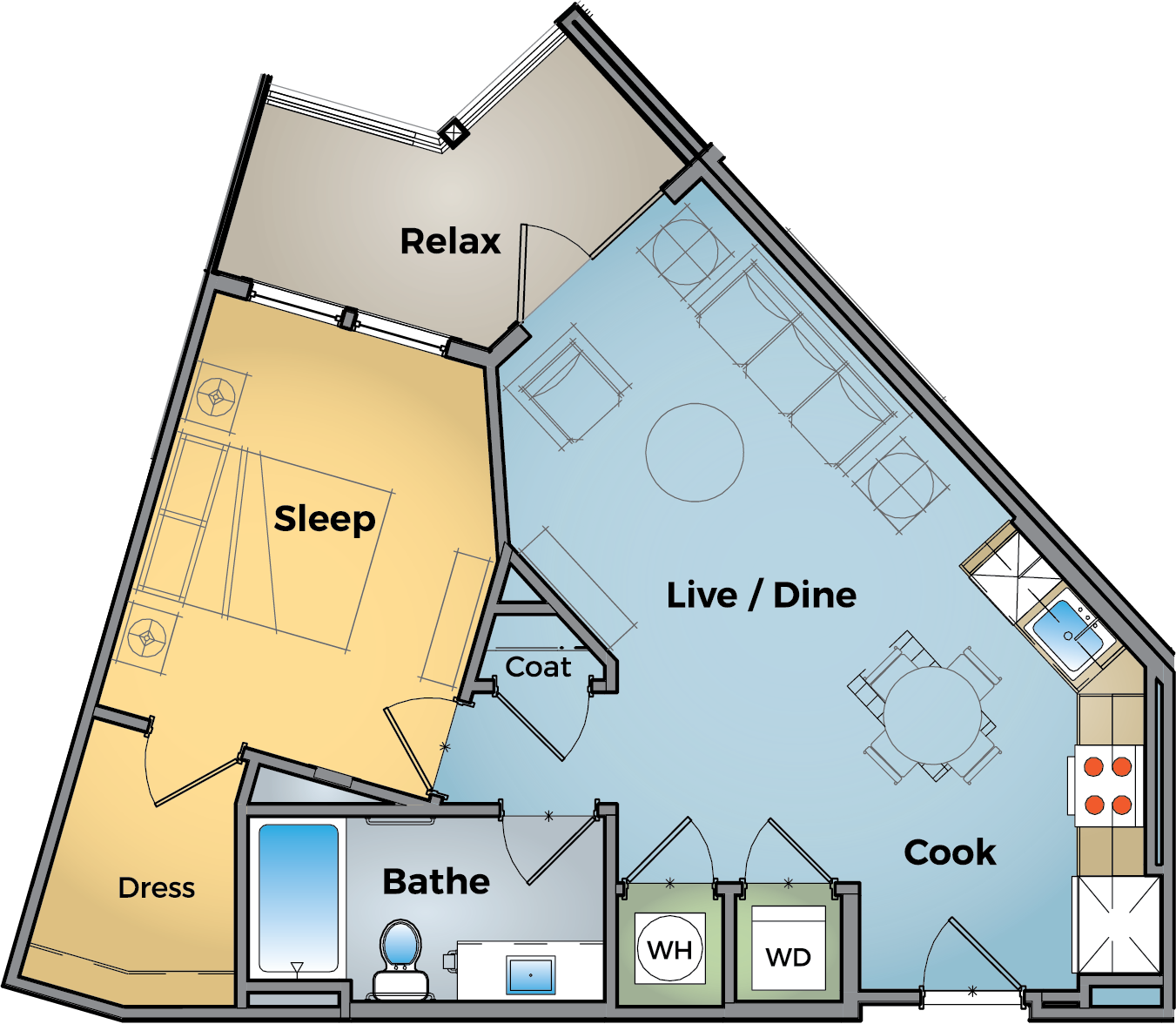 A4 floor plan