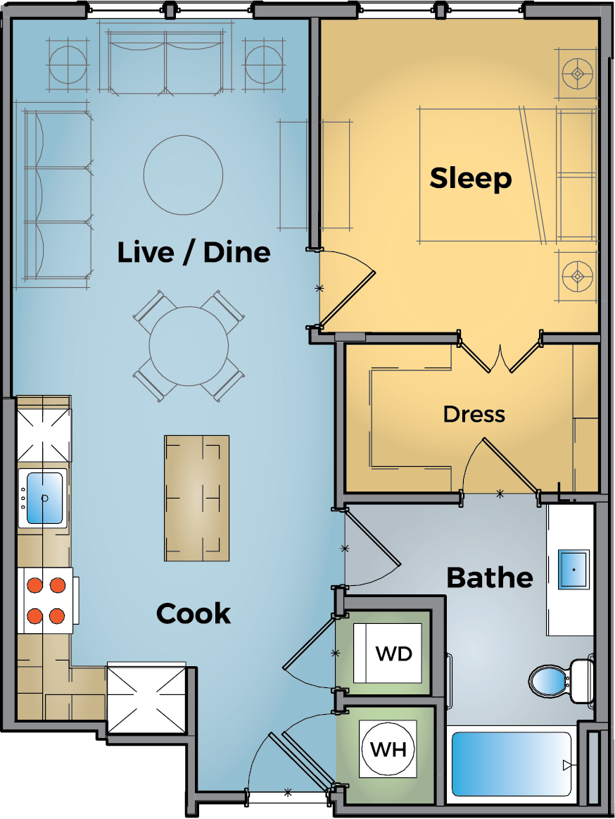A13 floor plan