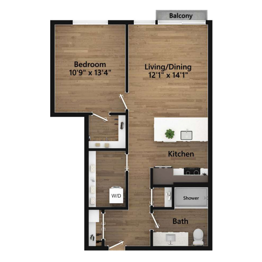 1.01.5 - TYPE A floor plan