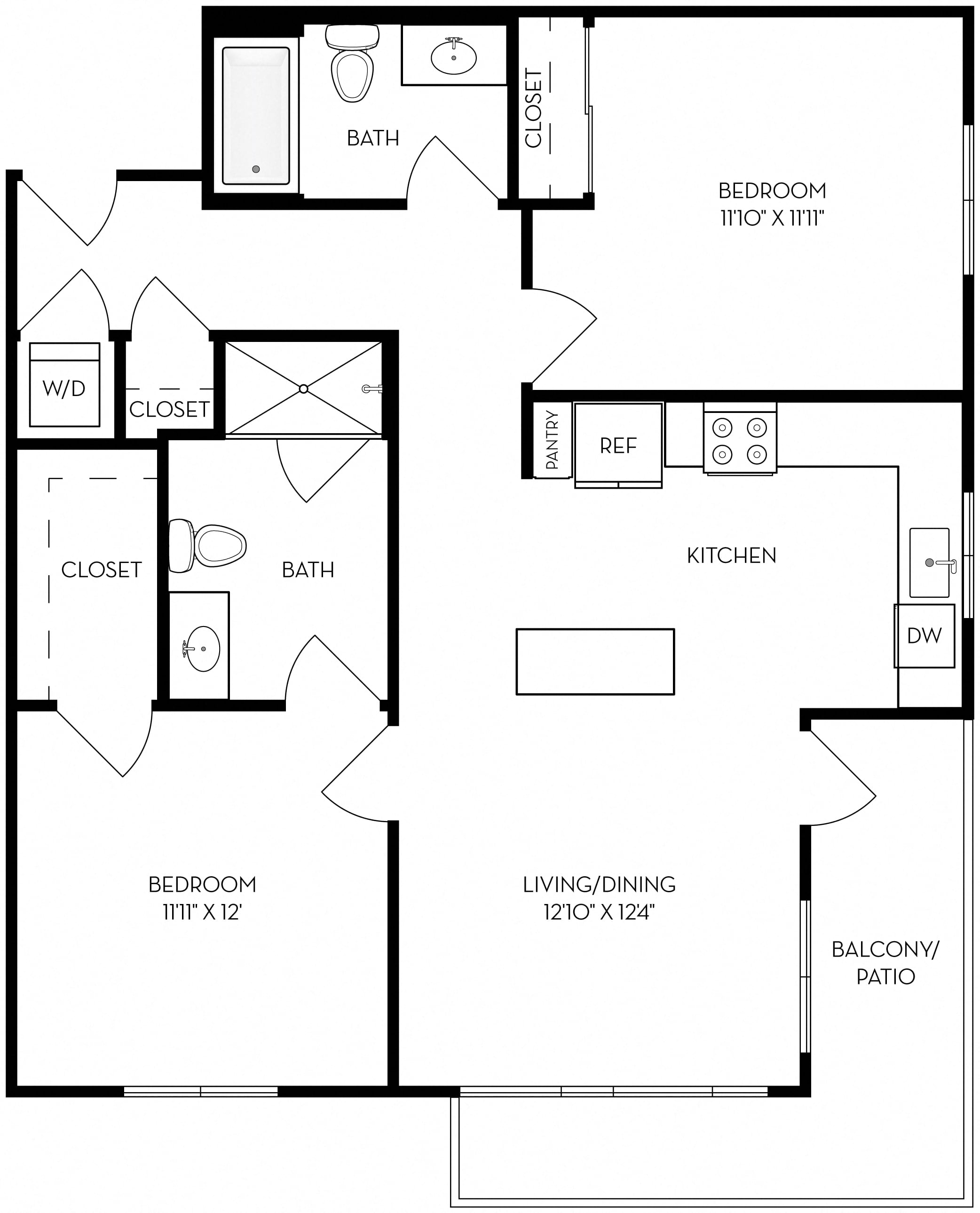 B2 floor plan