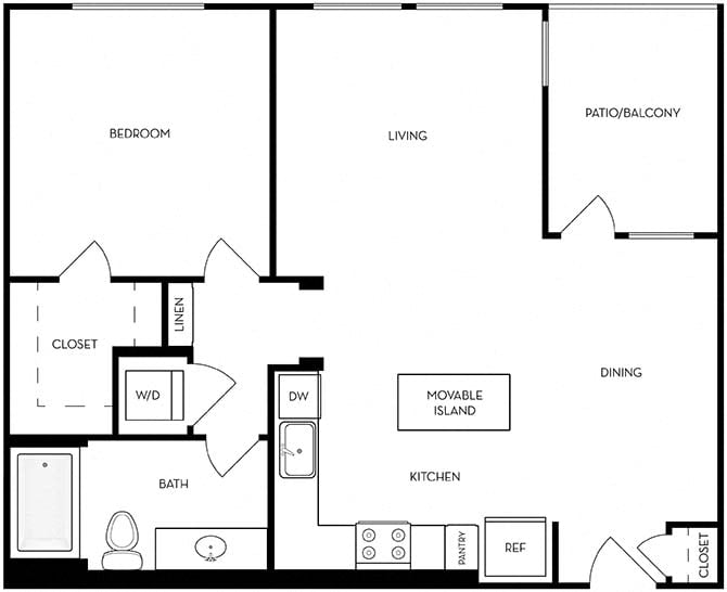 A1 floor plan