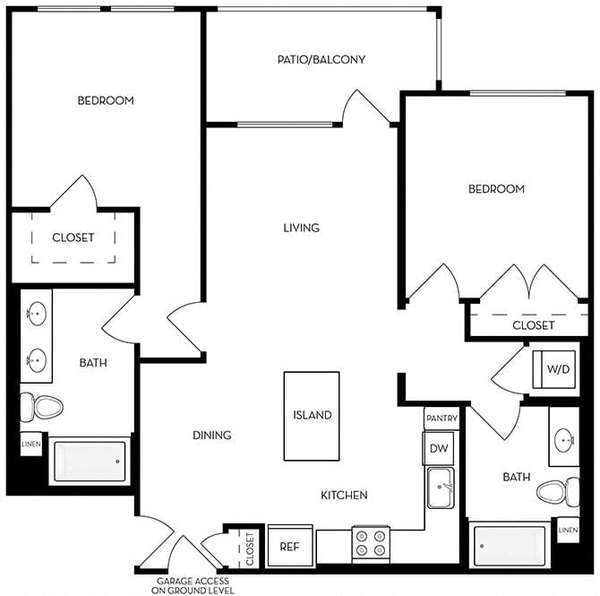 B2 floor plan