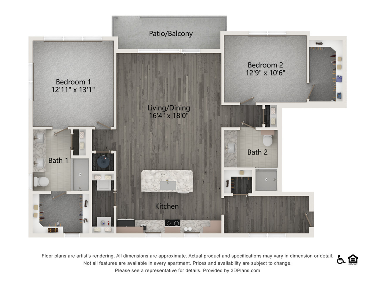 TH-B floor plan