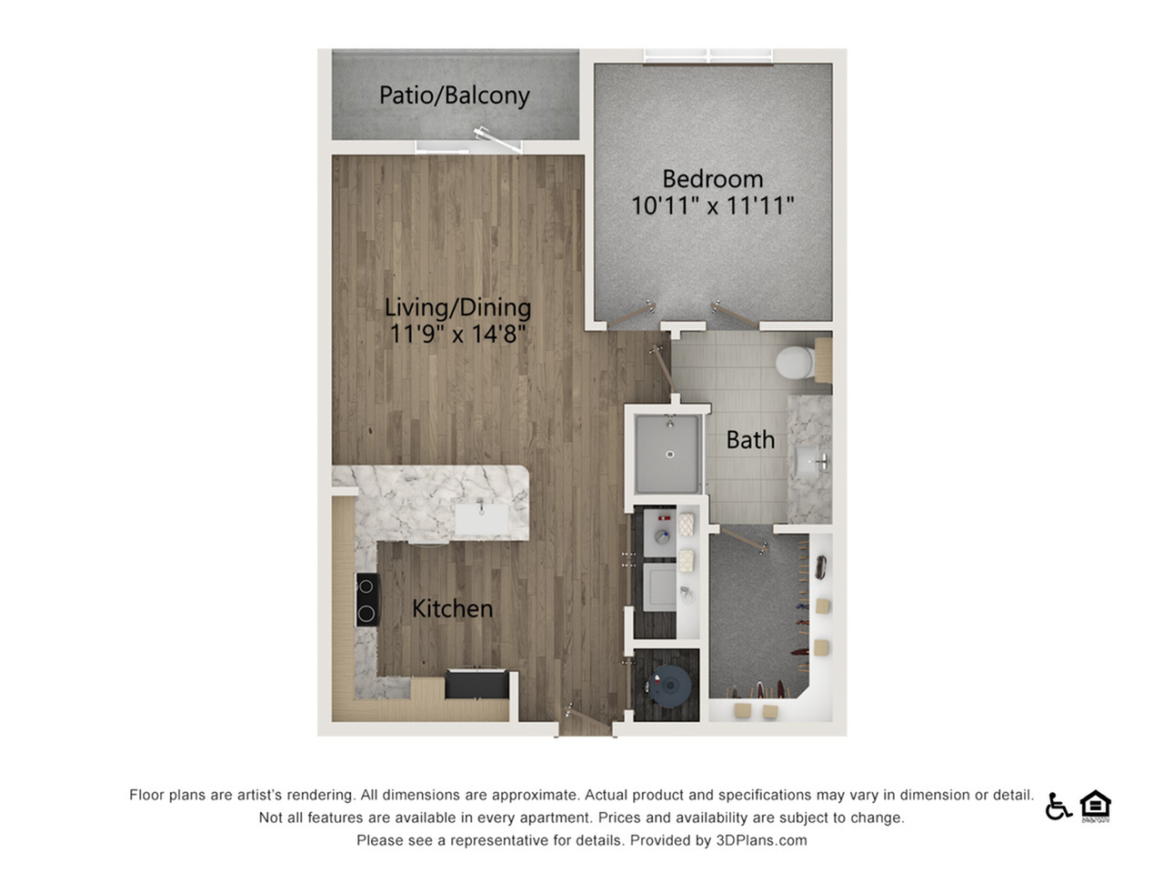 A2 floor plan