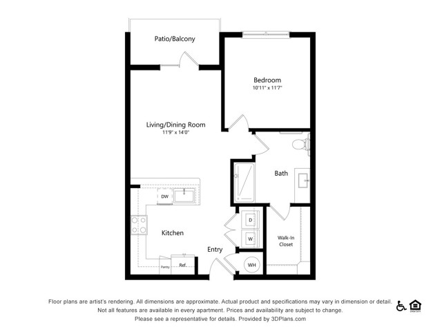 A2-HC floor plan