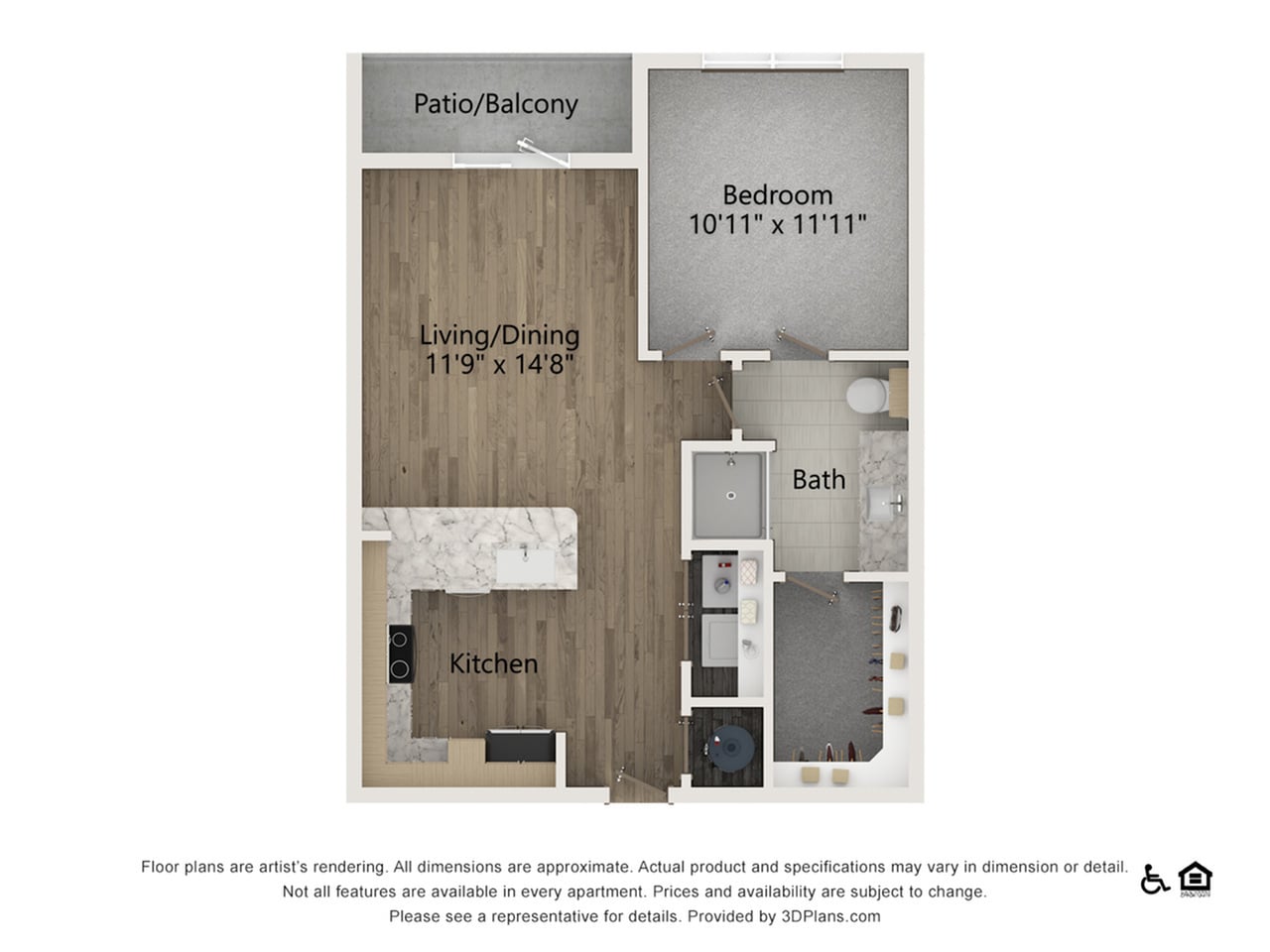 A2 floor plan