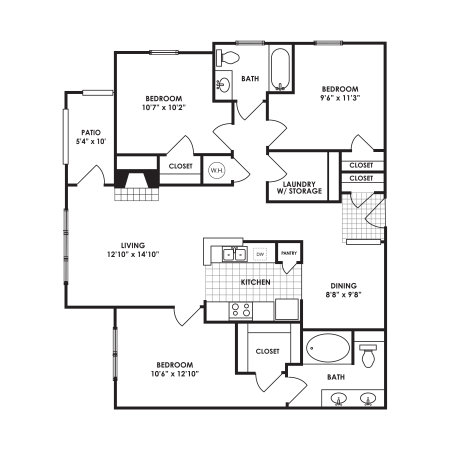 C1 floor plan