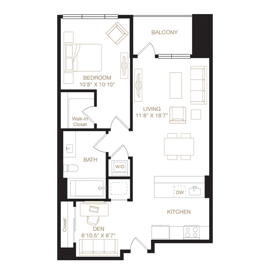 Lake Merritt floor plan
