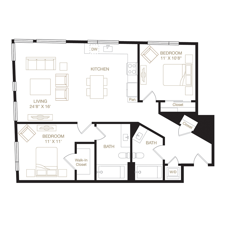 Claremont floor plan