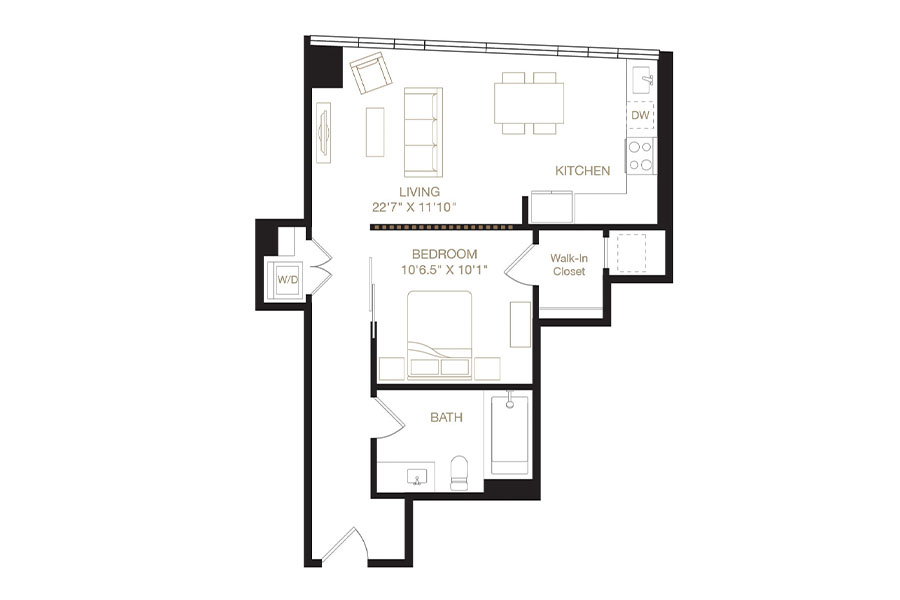Joaquin Miller floor plan