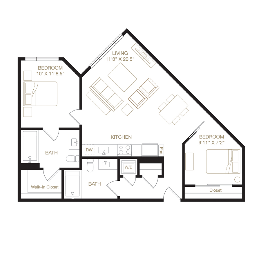 Piedmont floor plan