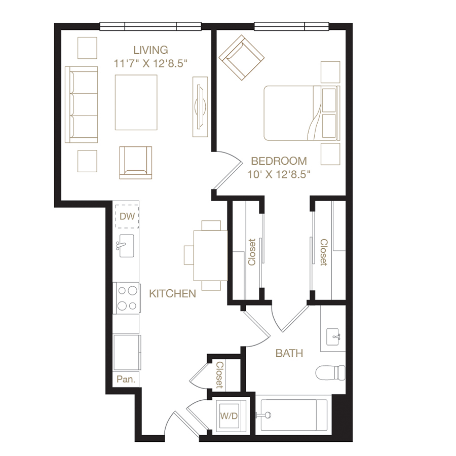 Uptown floor plan