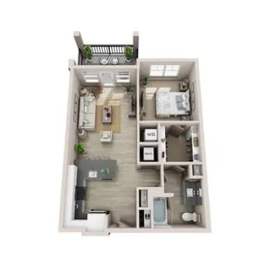 A1 floor plan