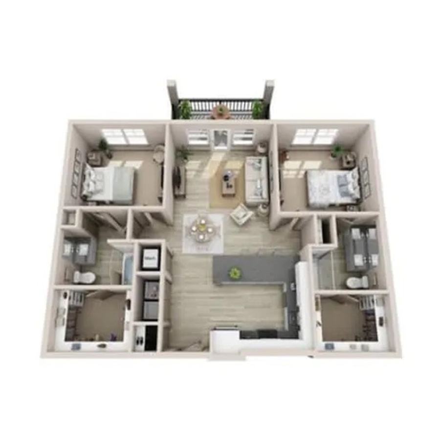 B4 floor plan