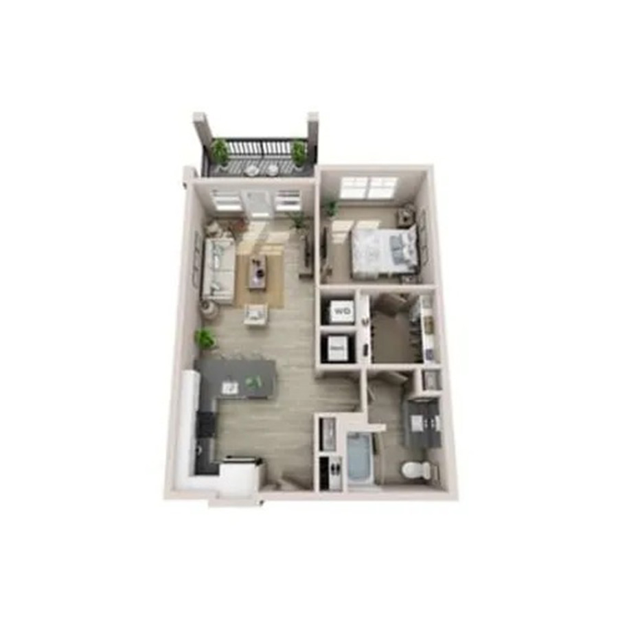 A2 floor plan