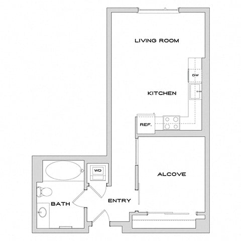 A1U floor plan