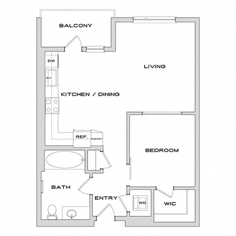 A2U floor plan