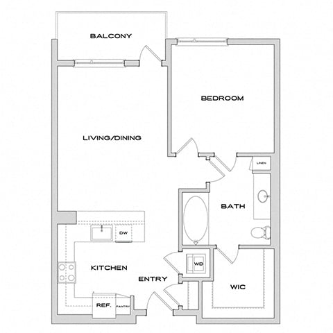 A6 floor plan