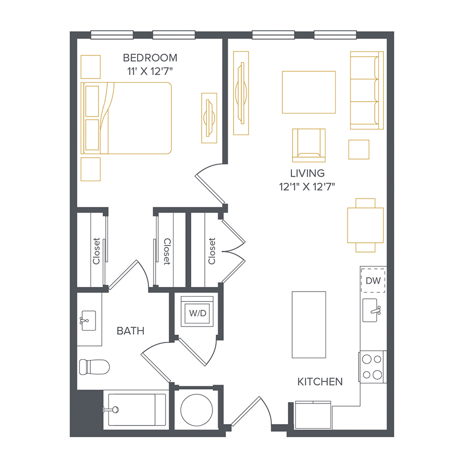 A1 floor plan