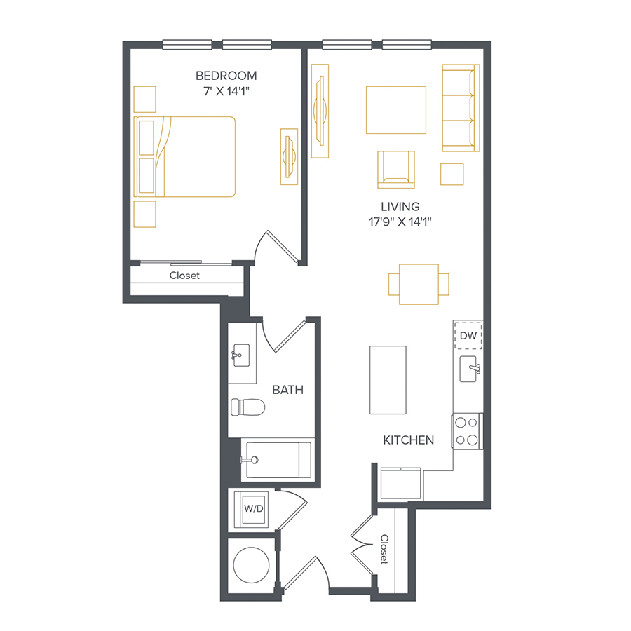 A6 floor plan