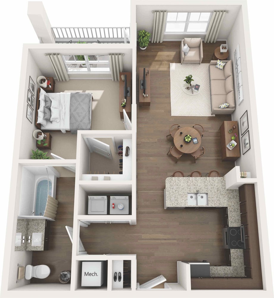 Avalon ADA floor plan