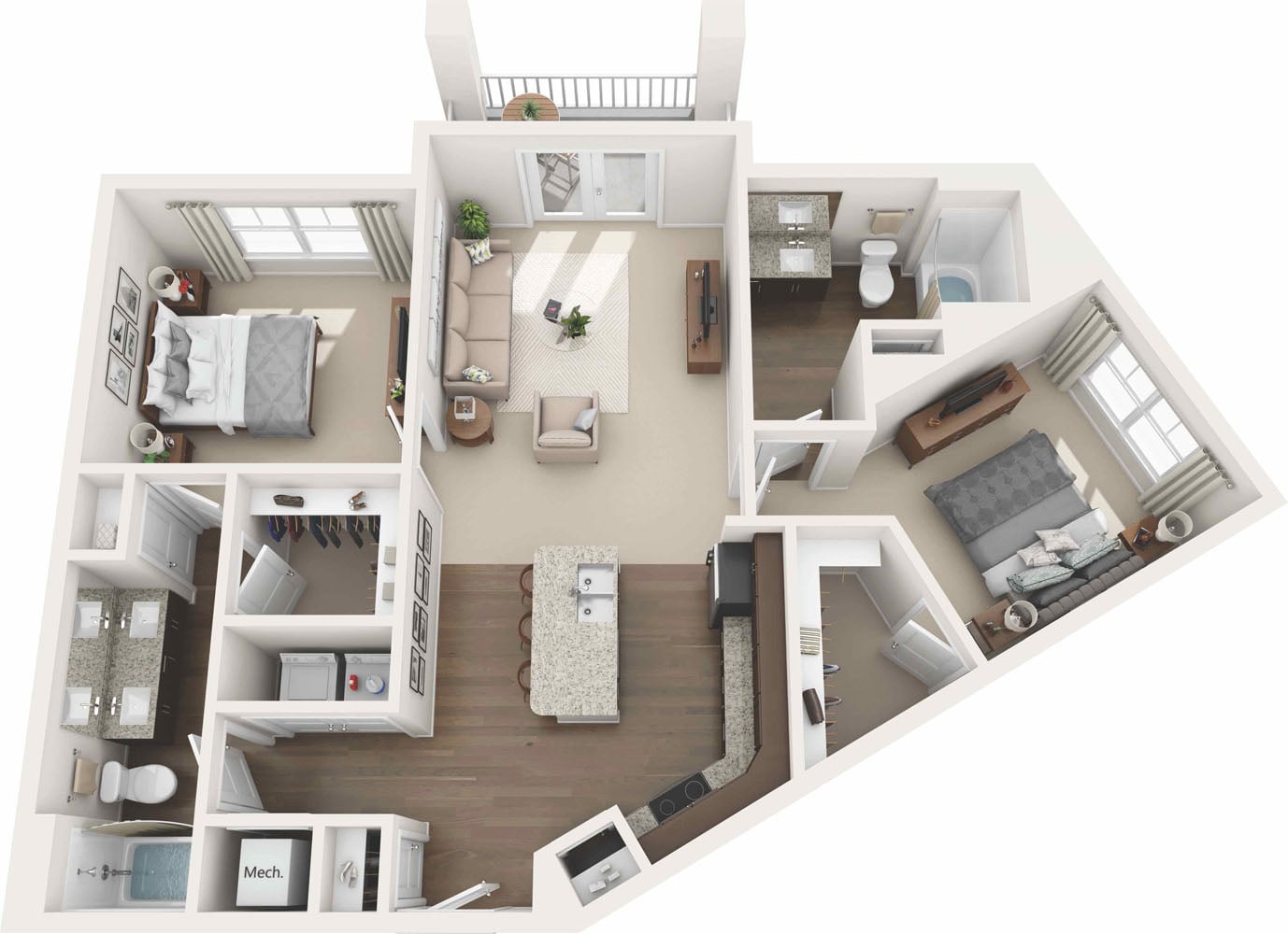 Longport floor plan