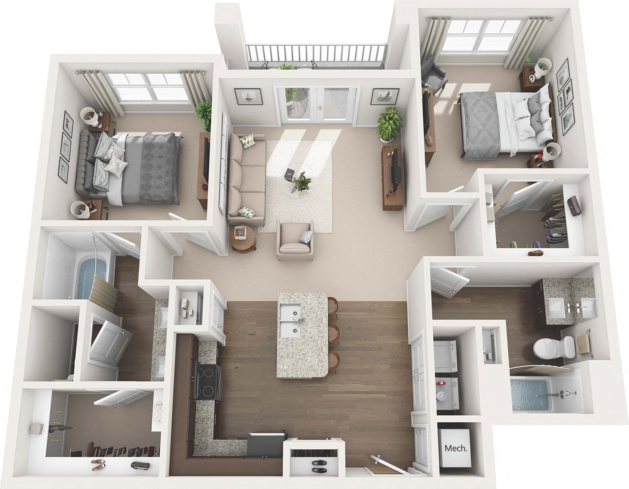 Sea Isle/Brigantine floor plan