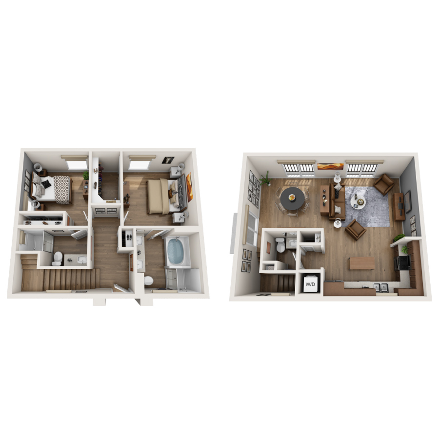 C2 TOWNHOUSE floor plan