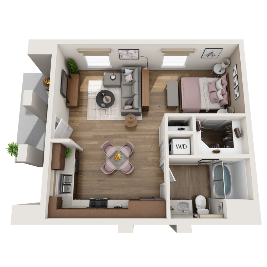 A1 floor plan