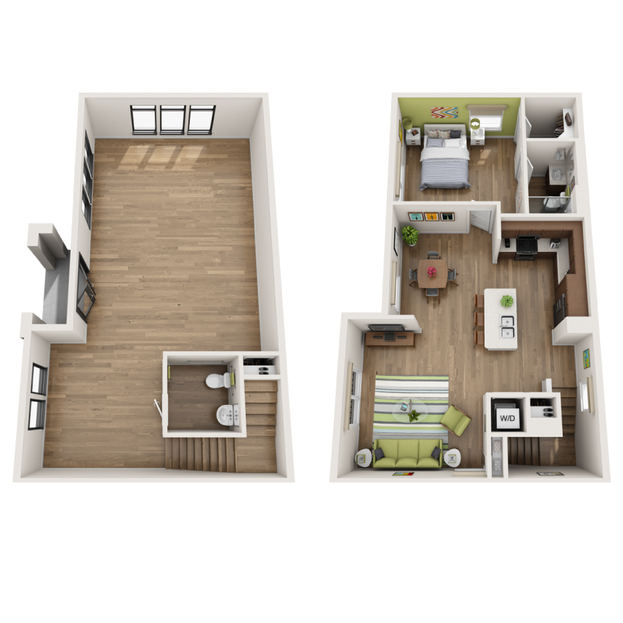 E1 floor plan
