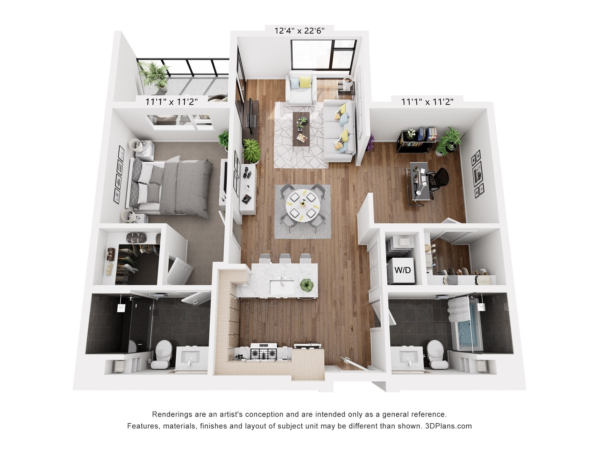 A14 floor plan