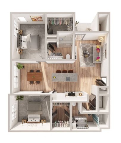 B4 floor plan