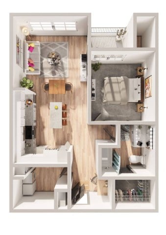 A2 floor plan