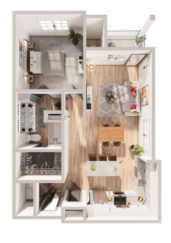 A4 floor plan