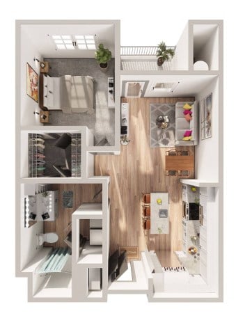 A1 floor plan