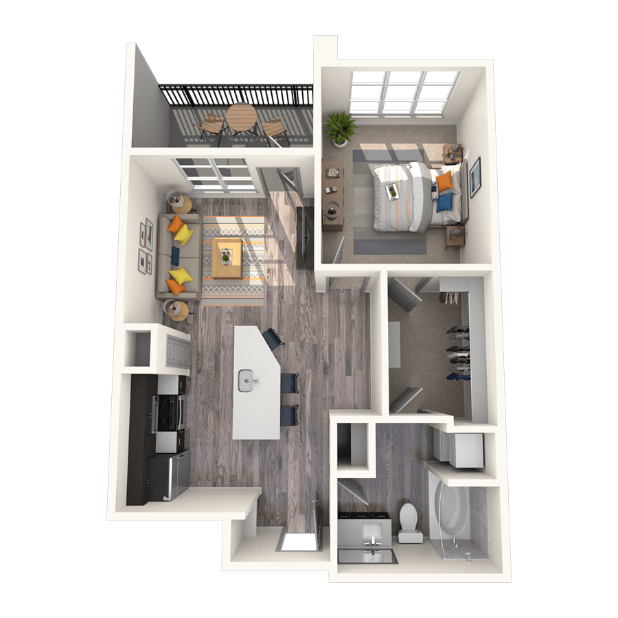 A1 floor plan